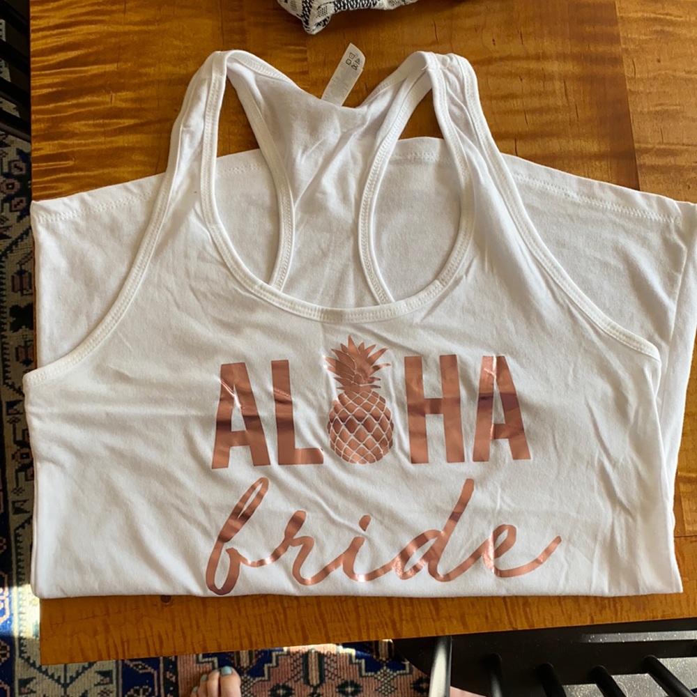 Bride tank 🍍